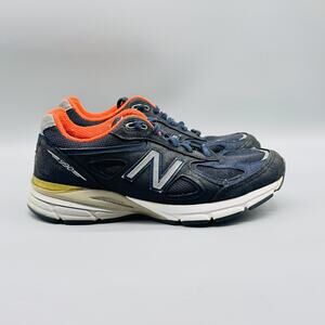 New Balance Shoes Womens 7 Blue 990v4 Running Athletic Sneakers Trainers